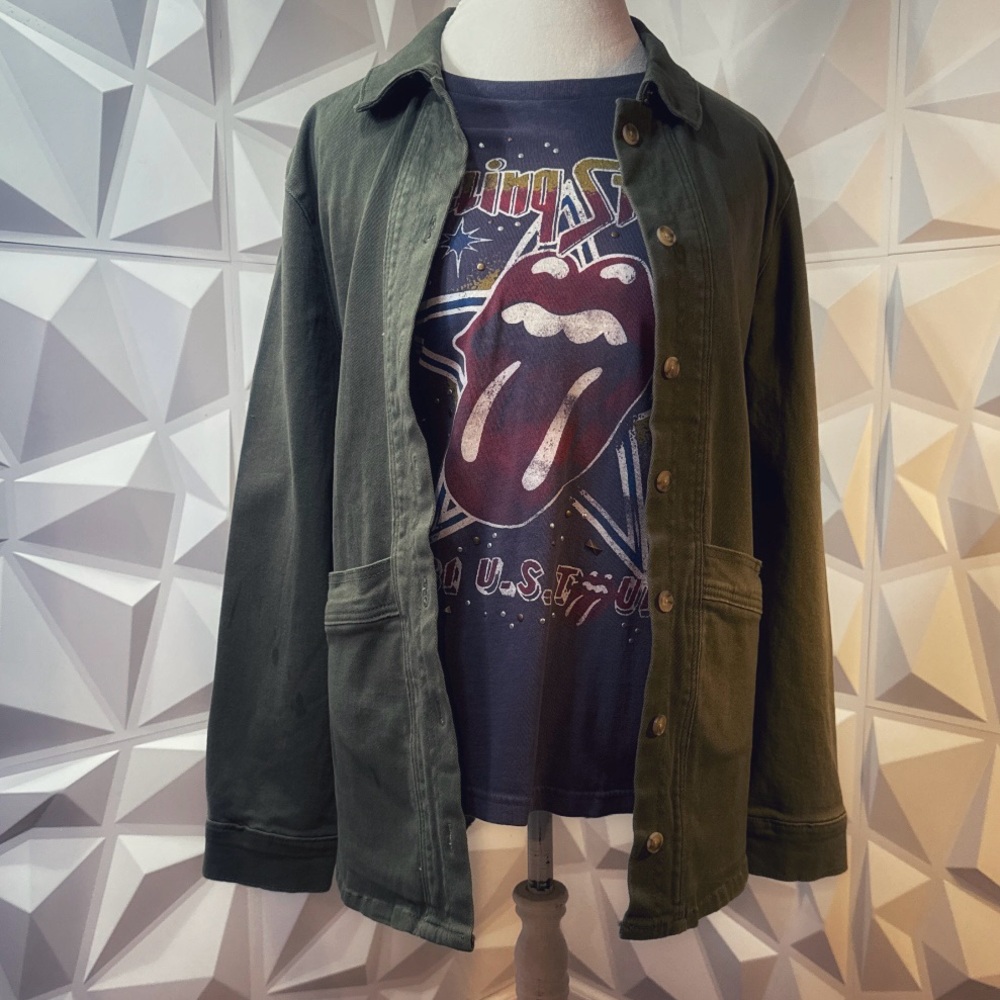 New!  Cute Angels Stretch Twill Jacket